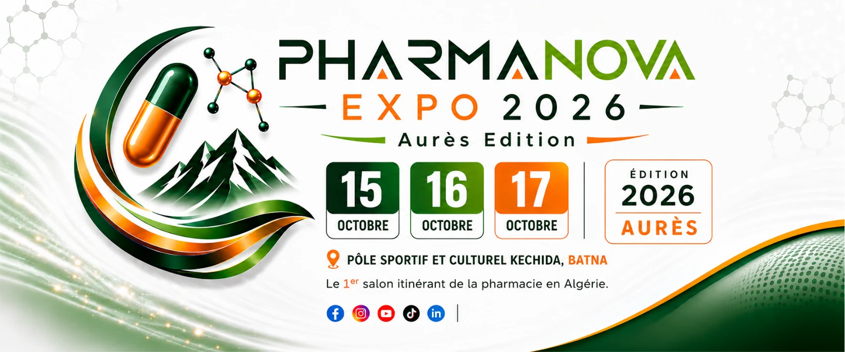 Affiche PHARMANOVA EXPO 2026